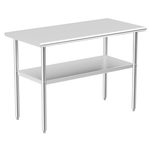 Stainless steel prep - stainless, table